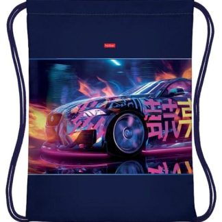 Мешок для обуви 1 отделение 33х42см Neon Drift в индив.упак. Hatber 18058
