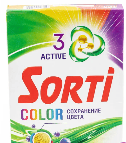 Стиральный порошок SORTI Автомат Color 350г.