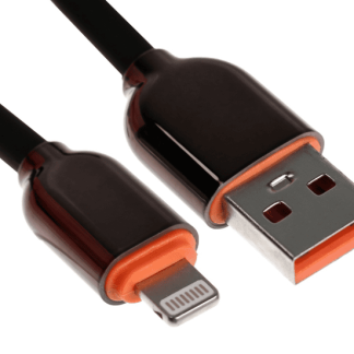 Кабель Lightning - USB, 6 A, оплётка PVC, 1 метр, чёрный 9940239