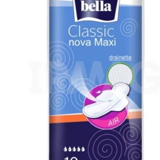 Прокладки женские гигиенические впитывающие bella Classic Nova maxi, 10 шт
