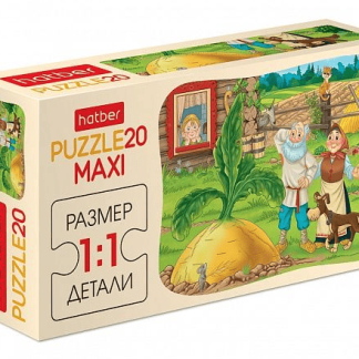 Макси-пазлы 20эл. А5 20ПЗ5_18429 Репка (057495)