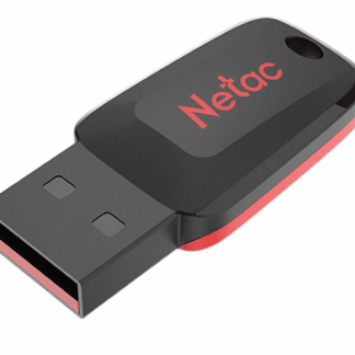Флеш-диск 8GB NETAC U197, USB 2.0, черный, NT03U197N-008G-20BK