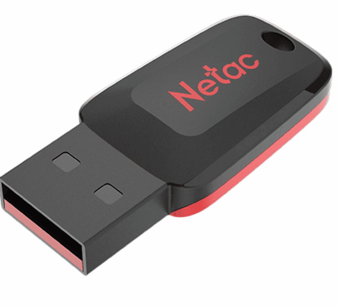 Флеш-диск 8GB NETAC U197, USB 2.0, черный, NT03U197N-008G-20BK