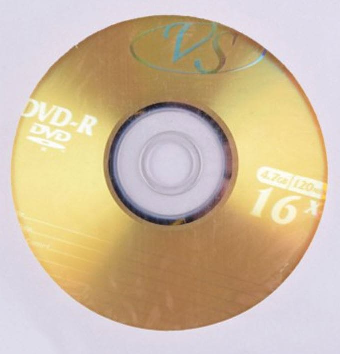 Диск DVD-R VS, 4,7 Gb, 16x, бумажный конверт (1 штука)