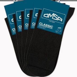 Носки мужские OMSA CLASSIC 203 гладь всесезон.,Nero,42-44(27-29) (OMSA)