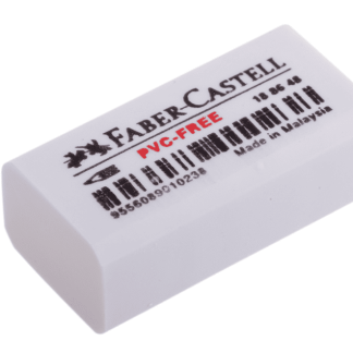 Ластик Faber-Castell "PVC-free", прямоугольный, в пленке, 31*16*11мм