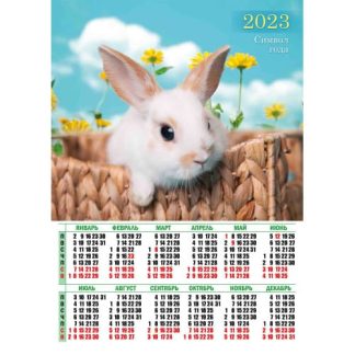 Календарь А3 2023г. Символ года 7585 (картон)