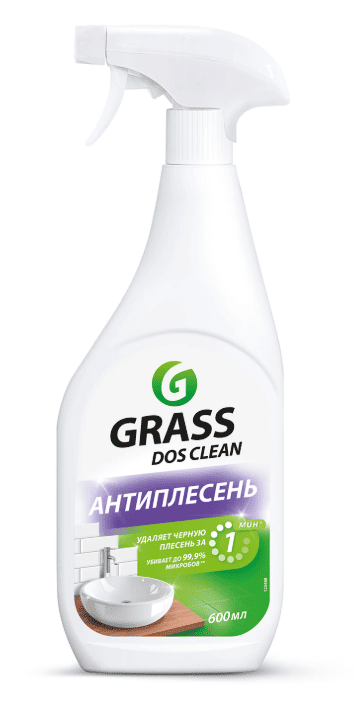 Чистящее средство для удаления черной плесени 600мл GRASS DOS-CLEAN АНТИПЛЕСЕНЬ, ш/к 15343, 702628