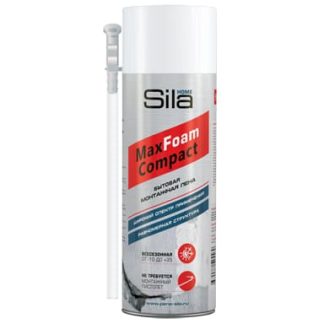SILA HOME MAX FOAM COMPACT, пена монтажная всесезонная, 400 мл SILHMFCOM520