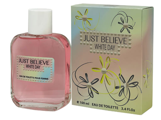 JUST BELIEVE WHITE DAY 100ml (Ж) туалетная вода .