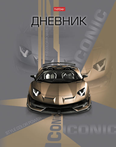 Дневник для 1-11кл. 40л А5ф тв.переплет запечат. форзац глянц. ламин.-Iconic style- 094908, шт