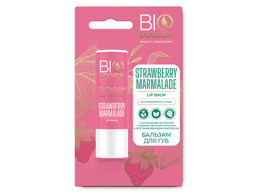 Biologica Бальзам для губ «STRAWBERRY MARMALADE» /3,6 г 212242