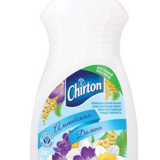 Кондиционер-ополаскиватель для белья 2 л, CHIRTON (Чиртон), "Альпийская долина"