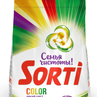 Стиральный порошок автомат 3кг SORTI (Сорти) Color, ш/к 13821, 602062