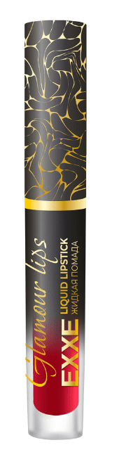 Губная помада жидкая EXXE Glamour lips 03 «Роскошный красный» (3 мл), С0007618 (Арвитекс)