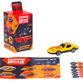 Набор для детей Funny Box "Машинка" Набор: инструкция, наклейки, МИКС    4154952