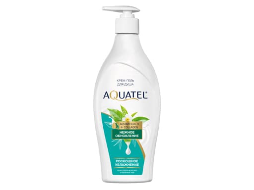 Крем-гель для душа AQUATEL глубокое увлажнение, 500 гр