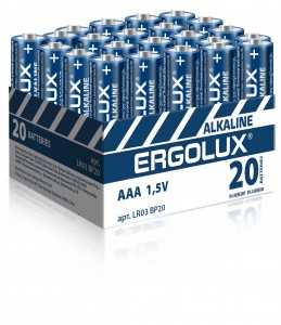 Элемент питания Ergolux LR03/286