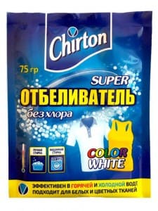 Кислородный супер - отбеливатель (порошок) 75гр CHIRTON