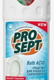 Средство для удаления ржавчины и минеральных отложений Bath Acid щадящего действия, 0,75 л 4210177
