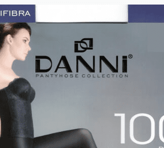 DANNI колготки Multifibra 100 Den (микрофибра) черные 2 артикул 100 Den