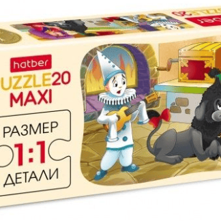 Макси-пазлы 20эл. А5 20ПЗ5_22363 Приключения Буратино (076889)