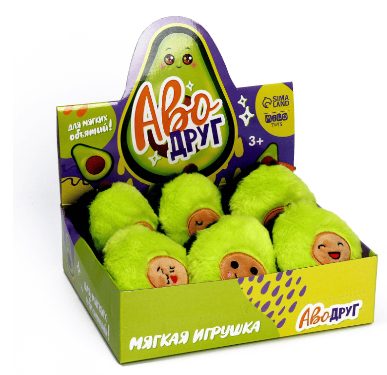 Мягкая игрушка «Аводруг», МИКС