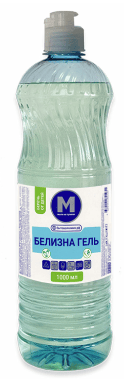 Средство для отбеливания, дезинфекции и уборки 1л Белизна-гель, ш/к 41931, 603061