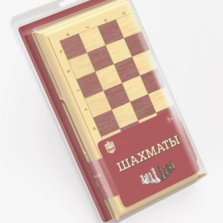 Игра настольная "Шахматы" (бол, беж) блистер 03890