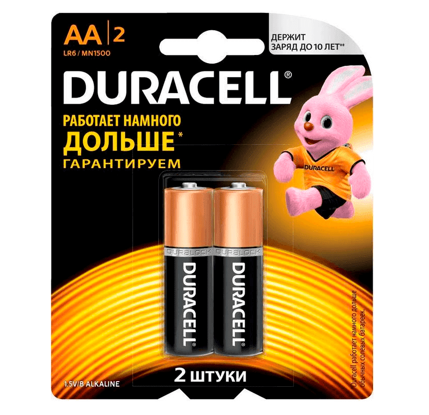 Э/п Щелочной LR6 (АА) Duracell Simply