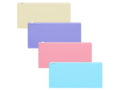 Zip-пакет пластиковый ErichKrause® Fizzy Pastel, Travel, ассорти 50341