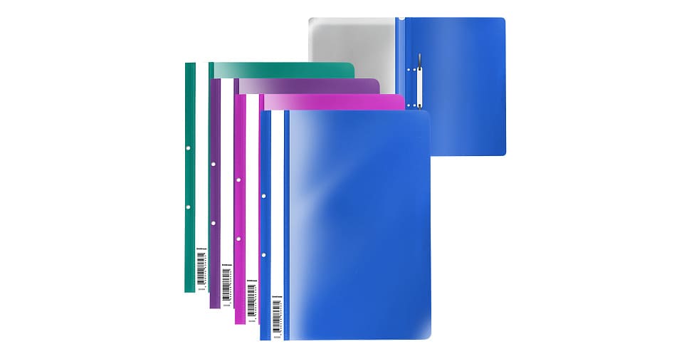 Папка-скоросшиватель пластиковая ErichKrause® Fizzy Vivid, A4, ассорти 46120