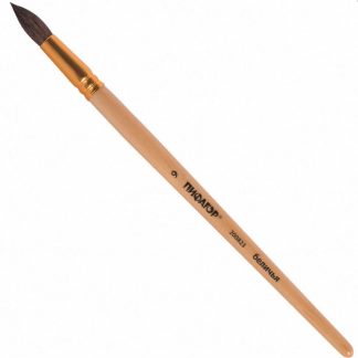 Кисть № 9 белка круглая ПИФАГОР, 200823