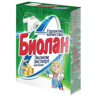 Стиральный порошок автомат 350г БИОЛАН "Эконом Эксперт", ш/к 89581