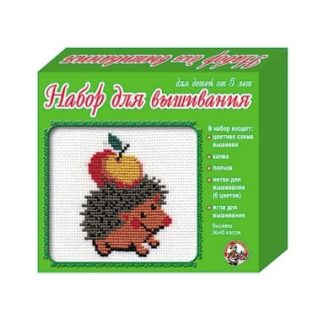 Вышивка.Ежик 00303