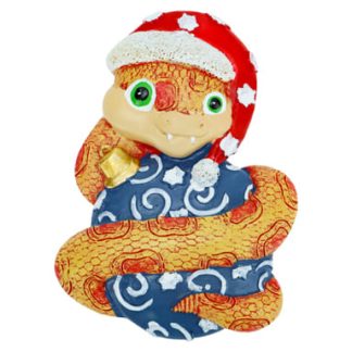 Магнит из полирезины Змейка сказочная, 7*5,5см (собс.разр) НУ-6907