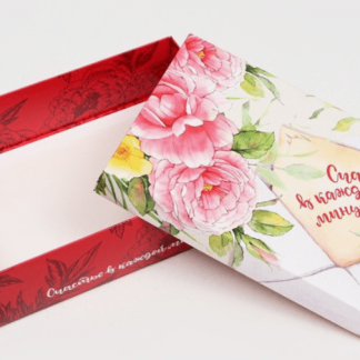 Подарочная коробка "Цветочное счастье", 21 х 15 х 5,7 см