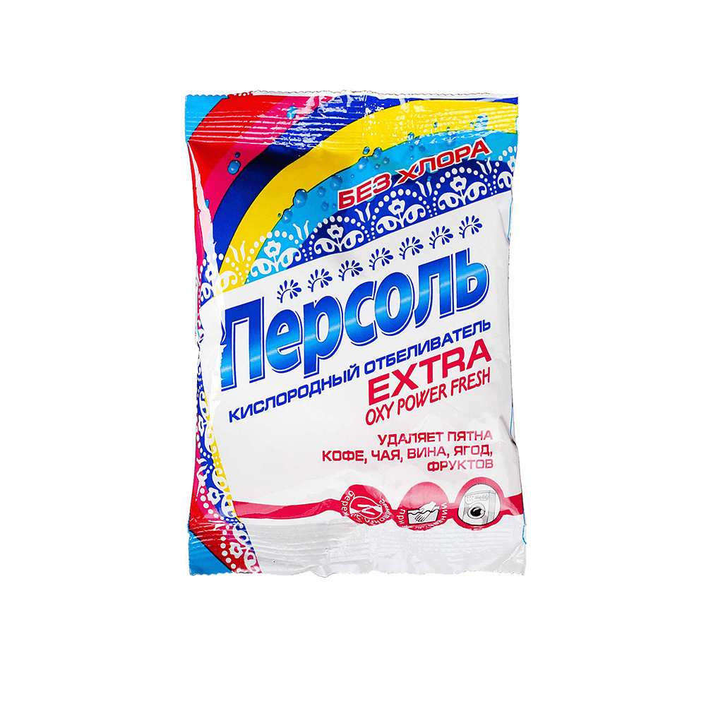Персоль Extra Кислородный отбеливатель без хлора, 200г