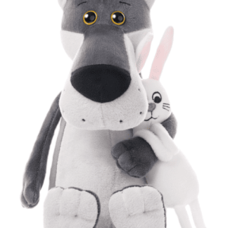 Мягкая игрушка "Волк с зайцем", 25 см MT-MRT-D04202304-25 10849653
