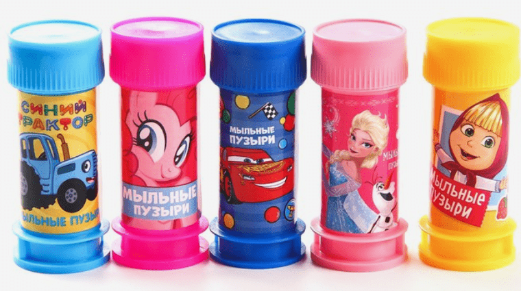 Мыльные пузыри DISNEY, МИКС 7, 35 мл 9311228, 4781143