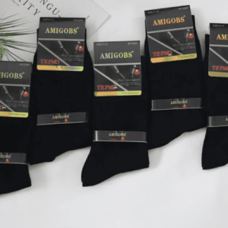 Носки мужские, термо, утолщенные, хлопок с ангоркой, AMIGOBS 5097
