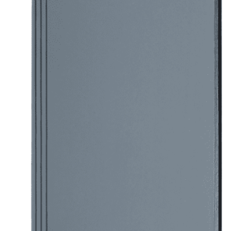Блокнот А5 138x213мм BRAUBERG Personal, под кожу, 80 листов, клетка, серый, 116612, шт