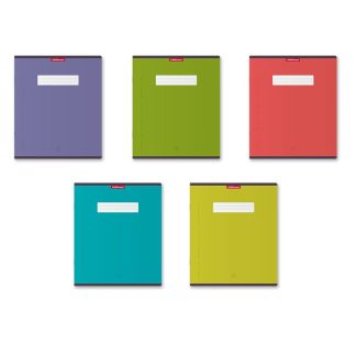 Тетрадь общая ученическая ErichKrause Unicolor Bright, 48л, клетка