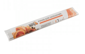 Рукав для запекания 30см*2м,клипсы,310964/Рыжий Кот