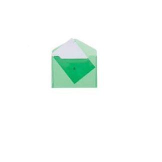 Папка-конверт на кнопке de VENTE А4, 180мкм, п/пр зелен. 3071408