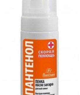 Пенка Пантенол увл.после загара с алое-вера,150 мл.Ф-317(флоресан)