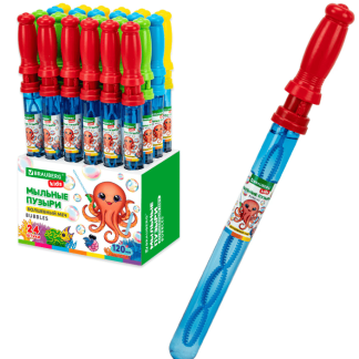 Мыльные пузыри 120 мл, "Волшебный меч", BRAUBERG KIDS, 665452, шт
