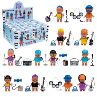 Т23894 1TOY LUCKY BOX Baby rock пупс с аксессуарами, в асс. 6 видов, в кор., 12 шт в дб.