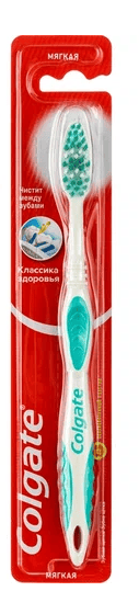 Зубная щетка COLGATE Classic мягкая,20608(СР)