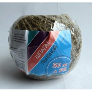 Шпагат льняной 50м клубочек 1/30